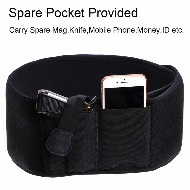 TACTICAL BELLY GUN Holster Belt Concealed Carry Waist Band Pistol
