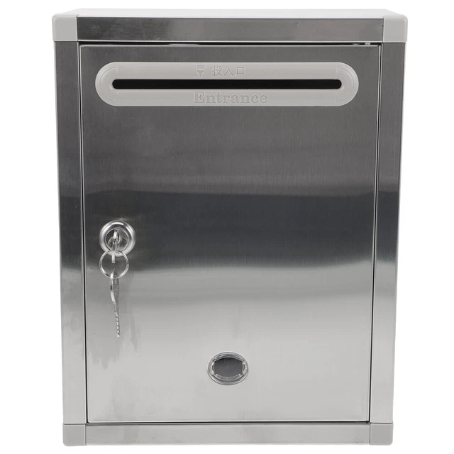 Office Suggestion Box Safe Deposit Box Lock Mailing Box Wall Hanging