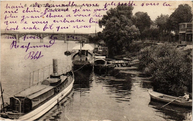CPA ARGENTEUIL - Bords de Seine (380569)
