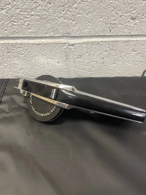 DYMO 1550 LABEL Maker, Spin Dial, Vintage chrome and black $45.00