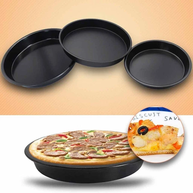 Stampo per torta 10 pollici acciaio al carbonio padella antiaderente per pizza c