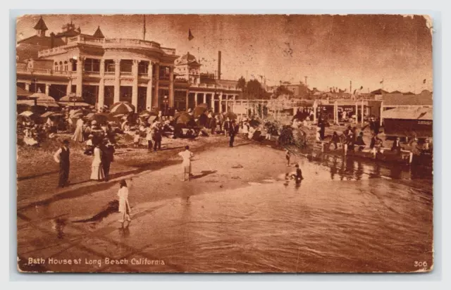 California Long beach Bath house Los Angeles county LB cancel 1911