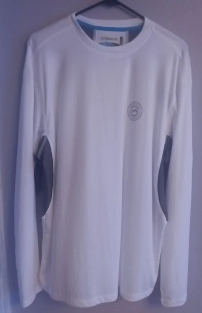 Chemise De Pêche Magellan White Cap 2.0 XL - Anti-UV, évacue L'humidité, Manches Longues