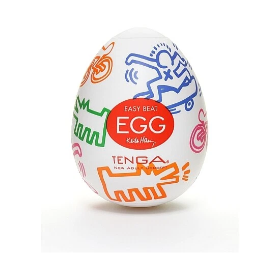 Tenga Keith Haring Huevo Masturbador Street