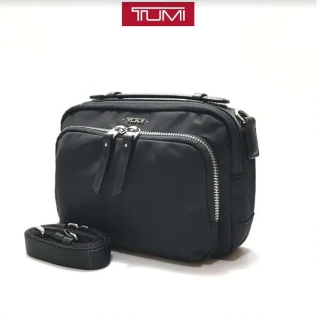 TUMI Claudia Crossbody Bag in Black with Gold