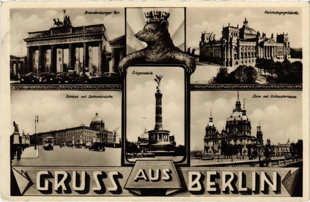 CPA AK greeting from Berlin GERMANY (930213)