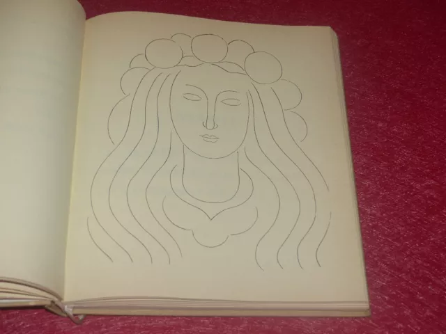 [ART XXe - BIBLE] CANTIQUE DES CANTIQUES ILLUSTRE HENRI MATISSE 1962 BEAU LIVRE