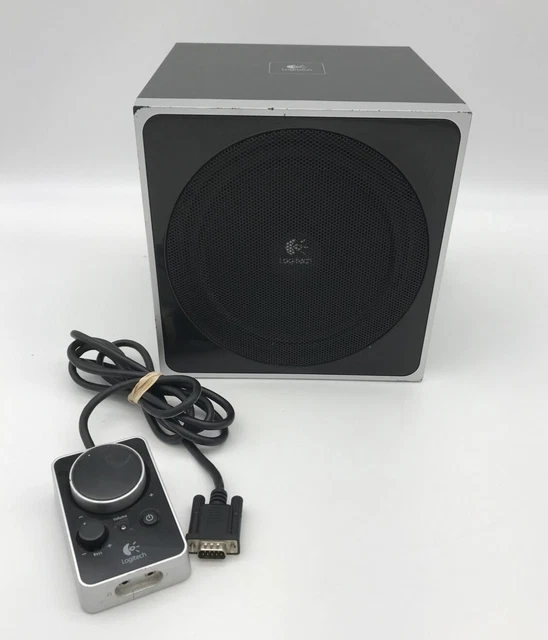 LOGITECH Z4 COMPUTER Speaker System Subwoofer Model S0175A w/ Remote
