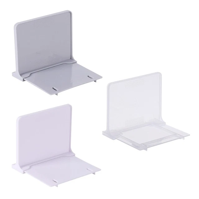 Table Bookcase Bookend Stand Holder Desktop Book Storage Rack Shelf for Office
