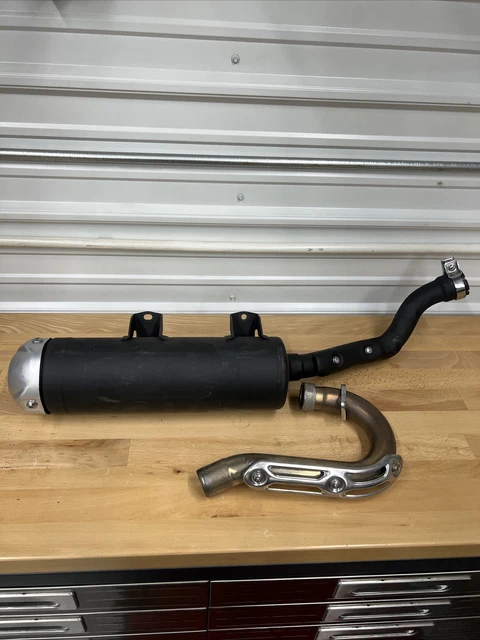 Yamaha Yfz450R Yfz450X 09-22 Full Exhaust Header Head Pipe Muffler Silencer Oem