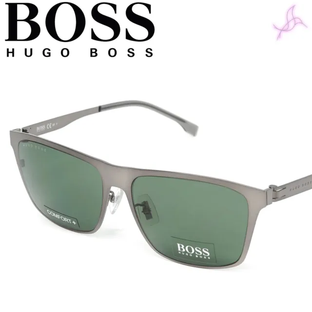 Sunglasses Hugo Boss BOSS-1410FS Man Grey 137421 Genuine