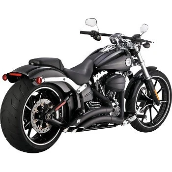VANCE & HINES 46365 Black Big Radius Exhaust System for 13-17 Breakout