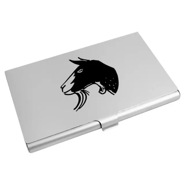 'Goat Head' Business Card Holder / Credit Card Wallet (CH00020097)