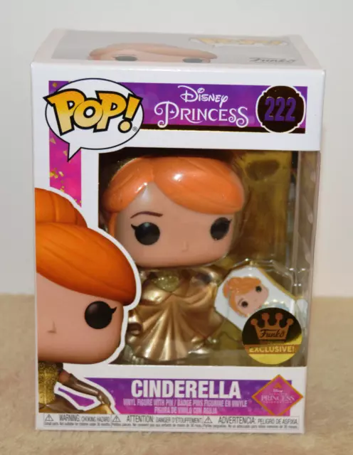Disney  Funko pop  CENDRILLON / CINDERELLA  222 Disney Princess Gold Edition