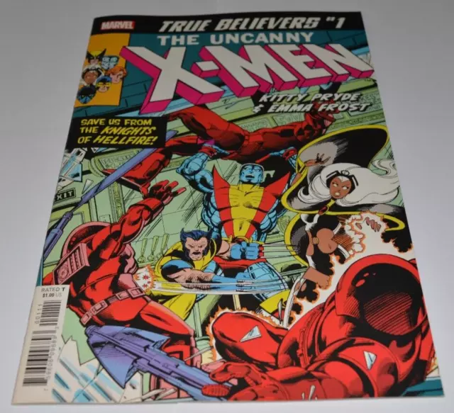 Marvel Comics True Believers #1 The Uncanny X-Men