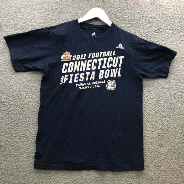 University of Connecticut Huskies T-Shirt Men's Size Medium M Short Sleeve Navy