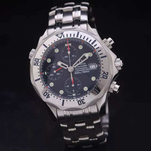 OMEGA Seamaster Diver Professional Chronograph 2225.80.00 Automatic Box & Papers