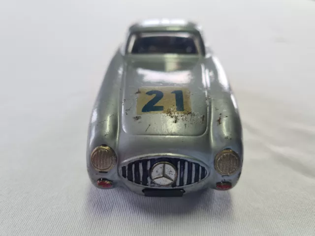 URALTES DUX BAUKASTEN MODELLAUTO " MERCEDES-BENZ 300 SL COUPE " UHRWERK 50er!!!