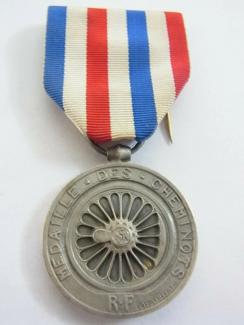 Médaille D'honneur Des Chemins De Fer 1968 - Décoration Française