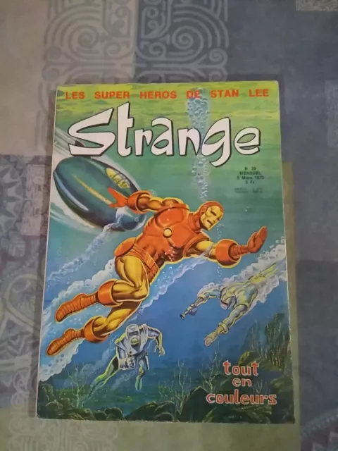 STRANGE N° 39 - Édition Originale - LUG - 5 Mars 1973 - Marvel - Stan Lee