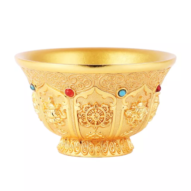 Meditation Altar Water Offering Bowl Decoration Cup Tibetan