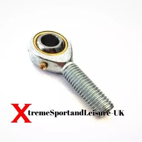 M5 5mm MALE LEFT HAND THREAD ROSE JOINT TRACK ROD END GO KART RACE RALLY - UK