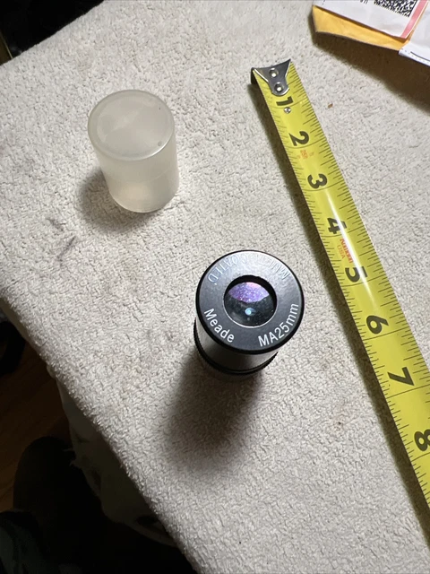 Pieza ocular buscador de telescopio Meade MA25 MM Pieza ocular buscador de telescopio Meade MA25 MM