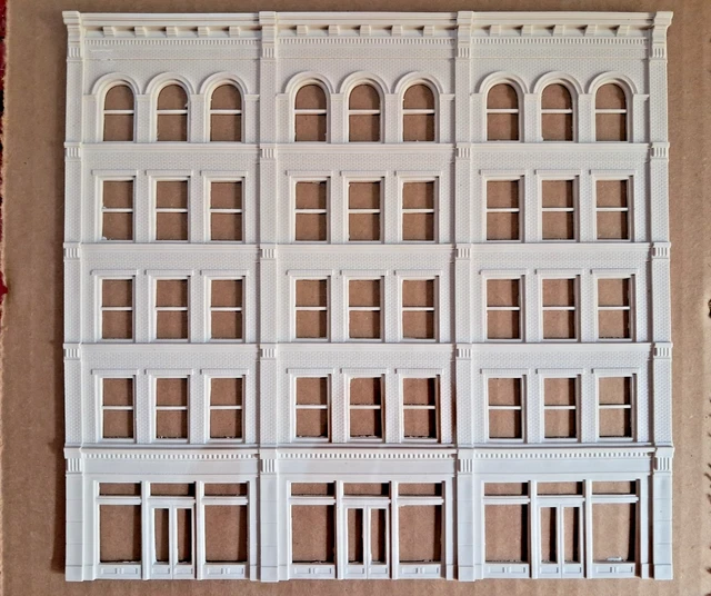 HO Scale Movie Theater Building – Scratch Built Flat-Front With LEDs By PTF DESIGNS