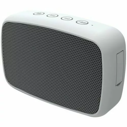 Gray Color Portable with 3.5mm Aux Cable Rechargeable Wireless Bluetooth Speaker