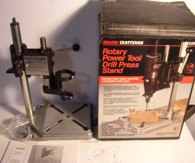 CRAFTSMAN BENCH TOP Rotary Power Tool Drill Press Stand Model 953032