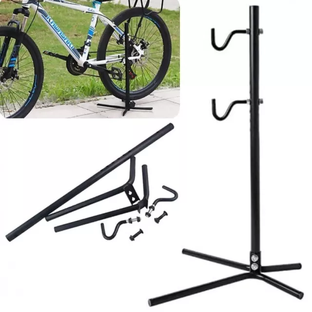 Cavalletto Supporto Per Manutenzione Riparazione Bicicletta Bici Portatile Mtb