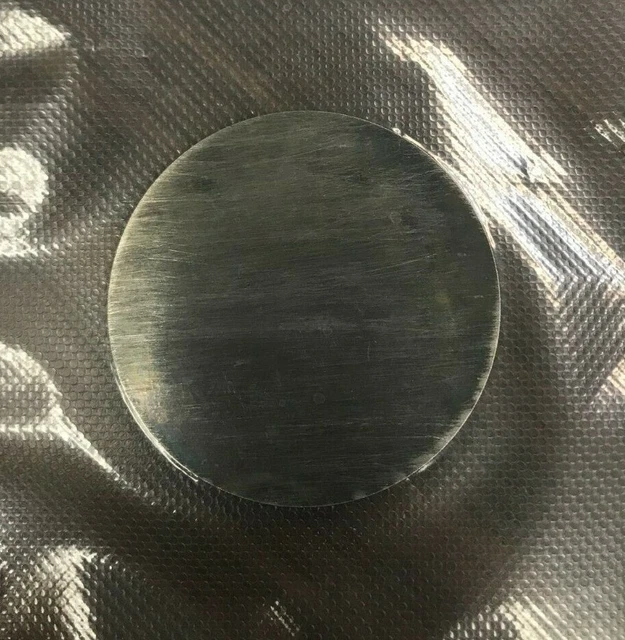 Yttrium SEM Sputter target: Y 99.9% pure, 57mm diameter x 0.5mm thick