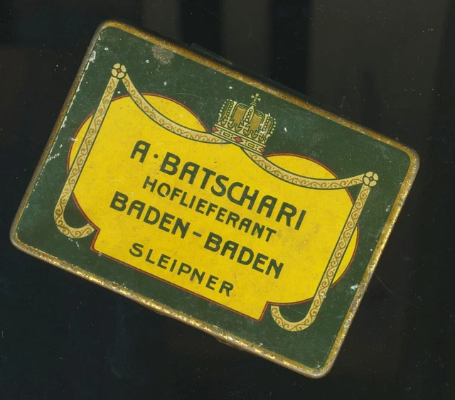 &amp;A. BATSCHARI&amp; ORIGINAL Zigaretten Dose der 20er Jahre &amp;quot; 25 Cigarettes ...