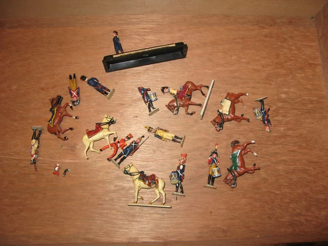 lot vrac petits soldats airfix (?) - régiment artillerie empire