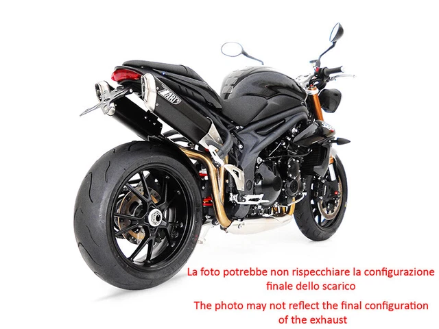 Exhaust Zard Penta Allu-Carb Approved Triumph Speed Triple 1050 2011
