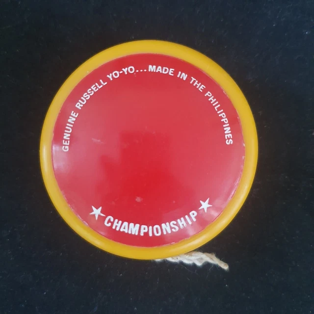 1960 Russell Championship yoyo Rare Coke Coca Cola