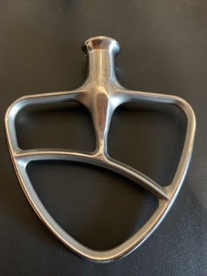 Burnished Stainless Flat Beater for KitchenAid 4.5-5 Qt. Tilt-Head Stand Mixers