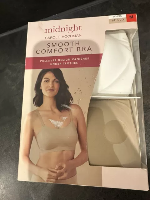 Carole Hochman Midnight Smooth Comfort Padded Bra In Cream Size