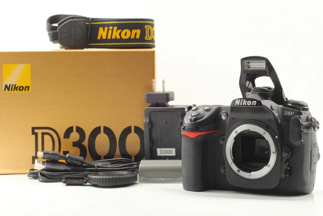 [MINT in Box] Nikon D300 12.3MP Digital SLR Camera Black Body From JAPAN