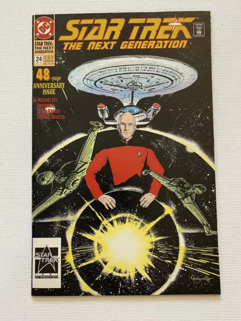 Star Trek The Next Generation Issue #24 by DC Comics, 1991