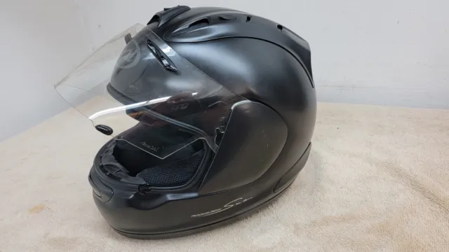 Arai Corsair-V Motorcycle Helmet Clear Visor Snell DOT• Grey - Size  L