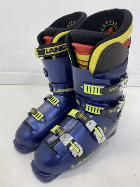 LANGE Mens X9 Zero Cobalt Blue 323mm US 10 Downhill Alpine Ski Boots