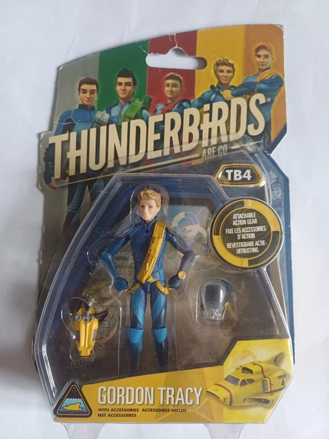 Thunderbirds - Matchbox - TB2 & TB4 Véhicules Métal Doré  Neufs Sous Blister A29230