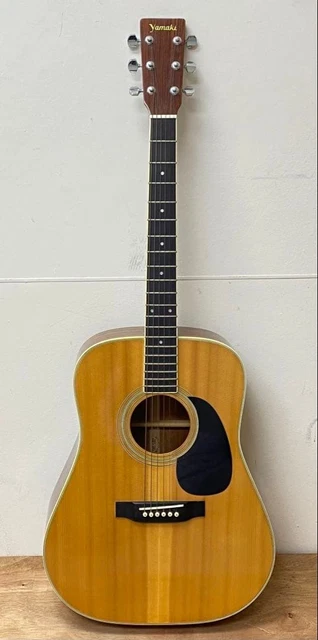 YAMAKI DELUXE FOLK No.15 Vintage Acoustic Guitar 000/Triple-O Size