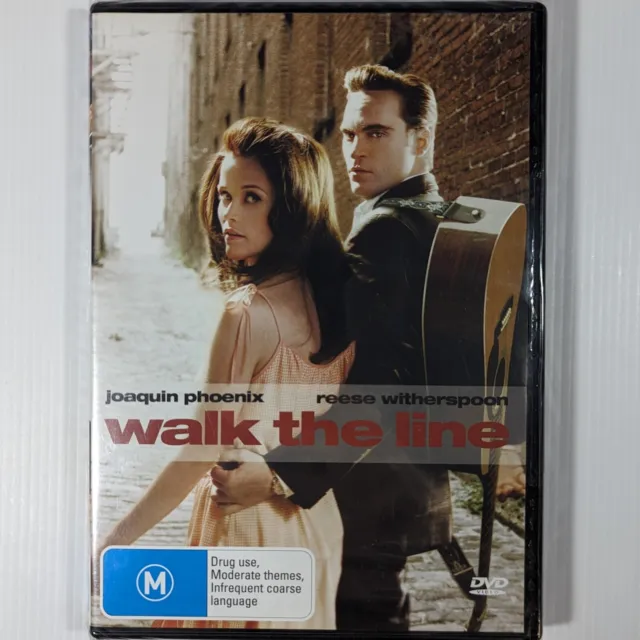 Walk The Line (DVD, 2005) Reese Witherspoon Jaoquin Phoenix Drama R4 *Sealed*