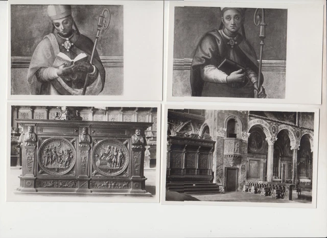 Perugia: Basilica di S. Pietro. Lotto di 10 cart. fp anni '30