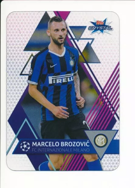 2019-20 Topps Crystal Champions League #75 MARCELO BROZOVIC - Inter Milano