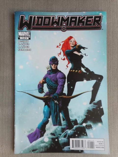 Widowmaker N°1 À 4 Run Complet Vo En État Neuf / Near Mint / Mint