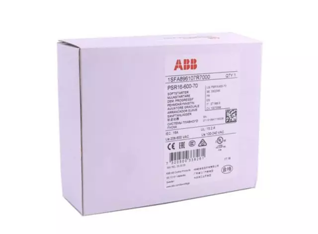 1PC New For ABB Soft Starter PSR16-600-70 7.5KW 1SFA896107R7000 free shipping