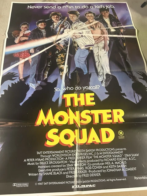 THE MONSTER SQUAD Original 1987 One-Sheet Movie Poster (Australia) £31. ...
